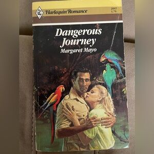 Paperback Vintage Harlequin Book‎ Dangerous Journey